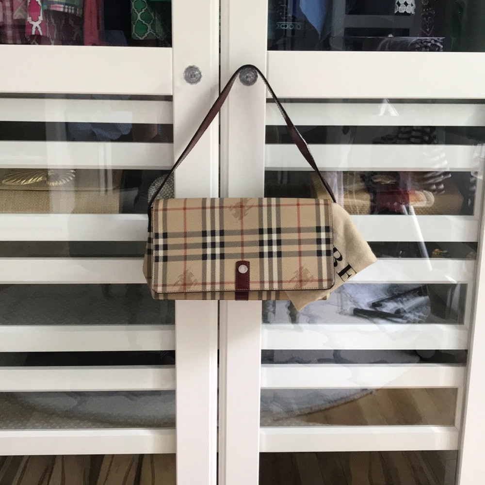 Burberry Bag! Just the right size to fit it all!